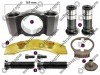 SHAFT HOUSING REPAIR KIT LEFT / 2004 140 443