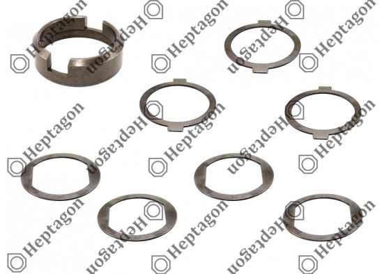 TORSION SPRING BEARING SET / 2004 140 125