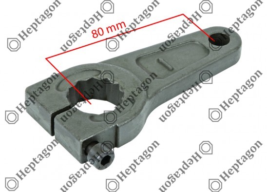 SHAFT LEVER / 2004 140 370 / MERITOR : MCK1160,  DAF : 1675768,  MAN : N2509990221,  RENAULT : 5021139150,  5021170882