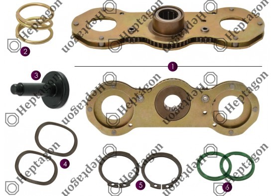 MECHANISM REPAIR KIT RIGHT / 2004 140 429