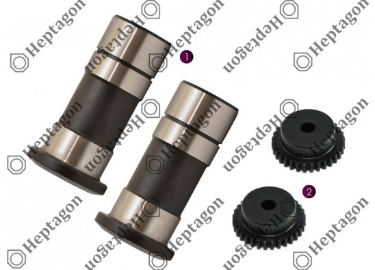 PISTON & PIGNON SET LEFT / 2004 140 433