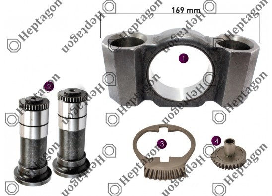 SHAFT HOUSING SET LEFT / 2004 140 441