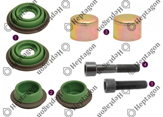 PIN REPAIR KIT / 2004 140 542 / MERITOR : MCK1191