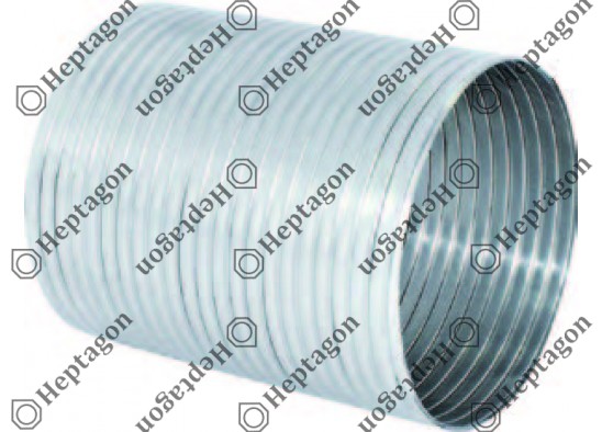 Exhaust Flexible Pipe / 8000 750 008 / 1078111,  20442244,  1078113,  8156351