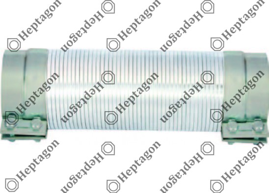 Exhaust Flexible Pipe / 8000 750 014 / 1609345,  1078119,  20442239,  8152560