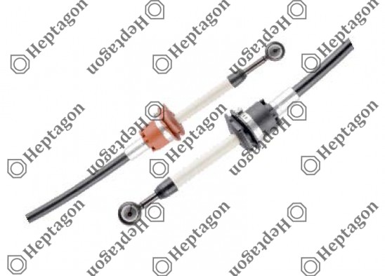 Gearshift Cable / 8000 950 006 / 21002848,  20700948,  20545948,  21343548,  21789664