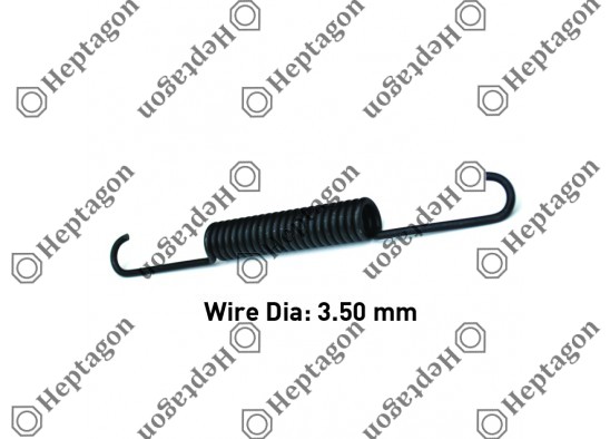 BRAKE SHOE RETURN SPRING / 9154 171 023 / WABCO  13301191,  MAN  81976100190,  NEOPLAN  070142005,  NEOPLAN  11013014