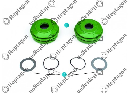 BRAKE REPAIR KIT / 9154 171 077